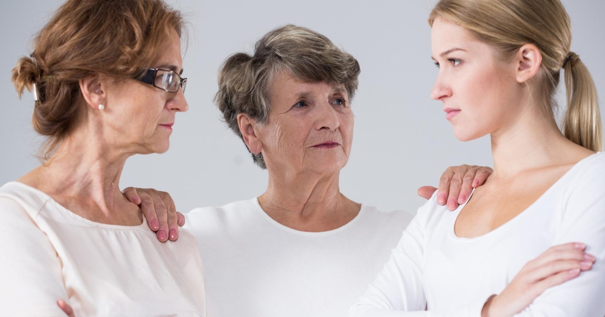 Three women discussing a serious issue – Eleven Legal will dispute resolution services